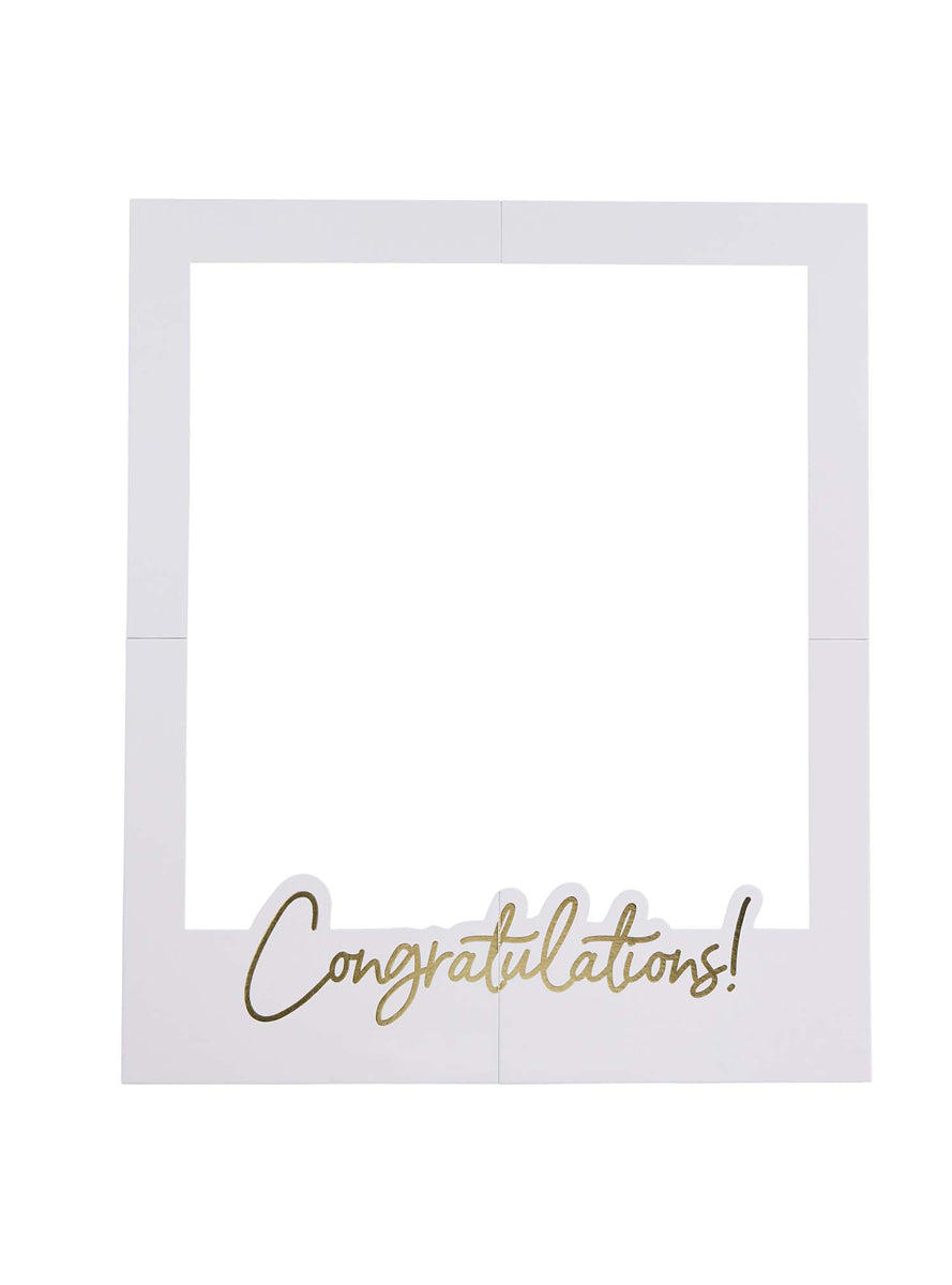 Big Congratulations 70cm Customisable Photo Frame — Alternative Image