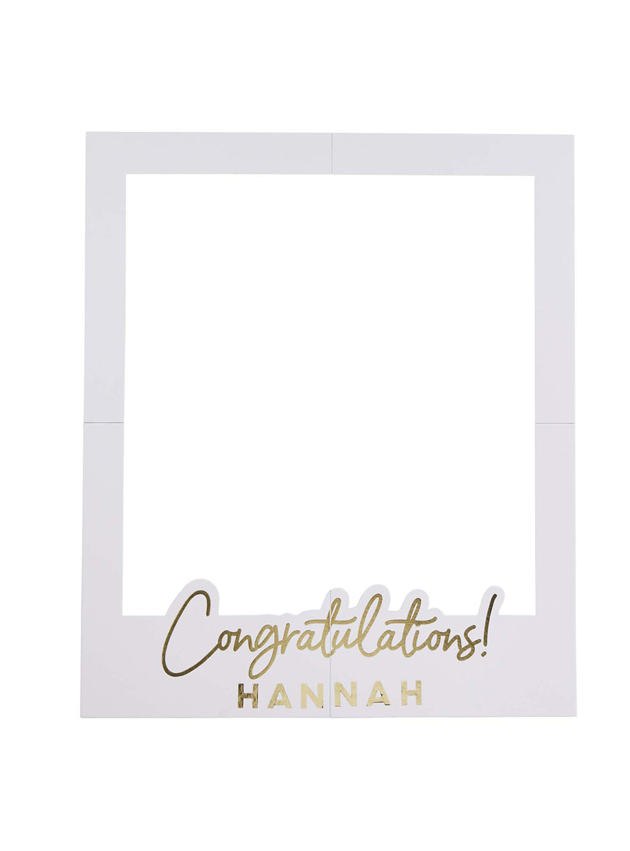 Big Congratulations 70cm Customisable Photo Frame — Main Image