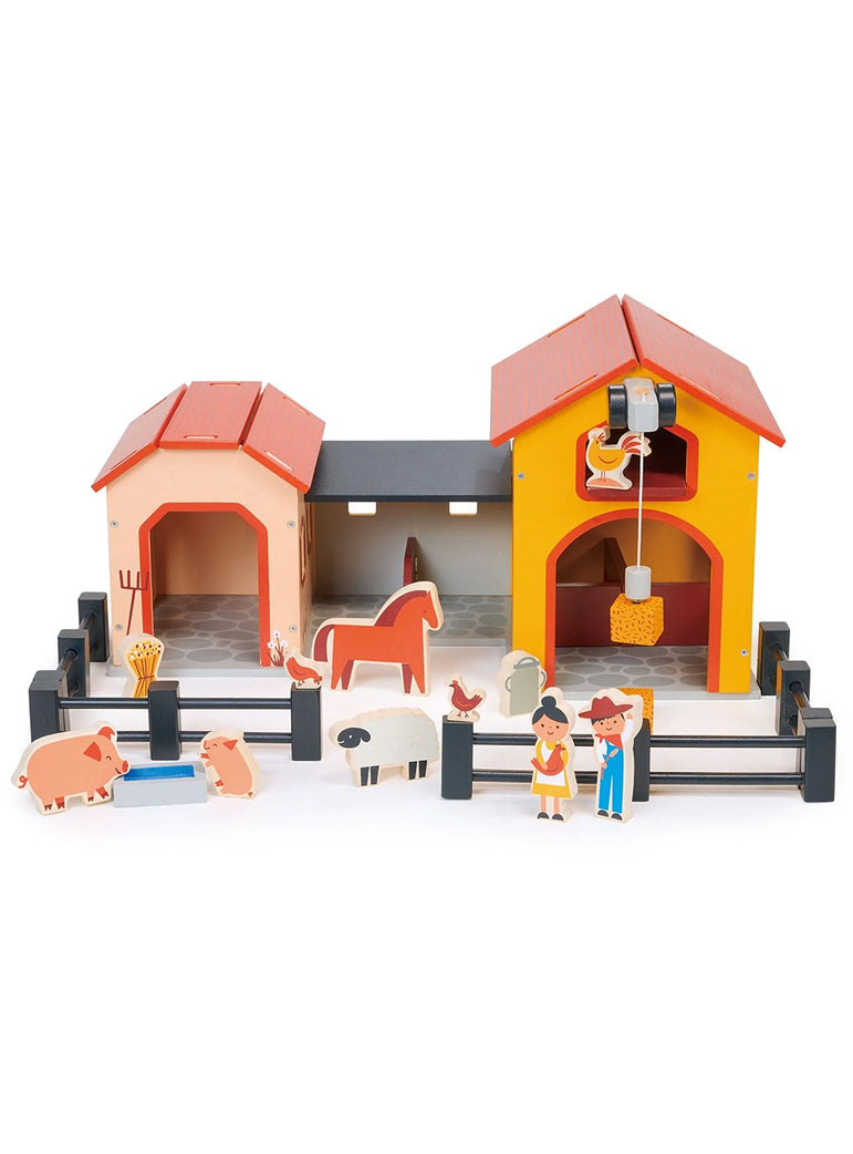 Billys Barnyard Childrens Wooden Toy Set - Alternate Image