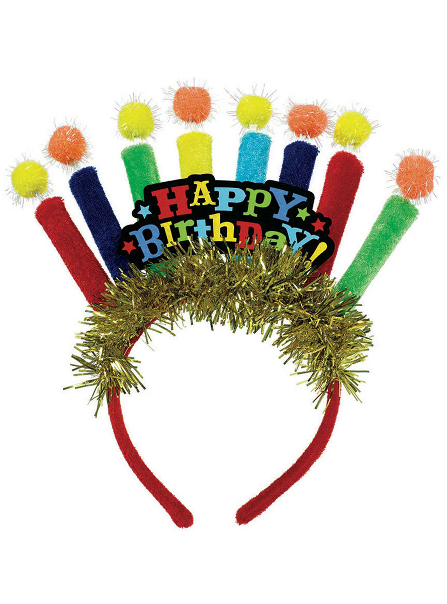 Birthday Candles Costume Headband - Main Image