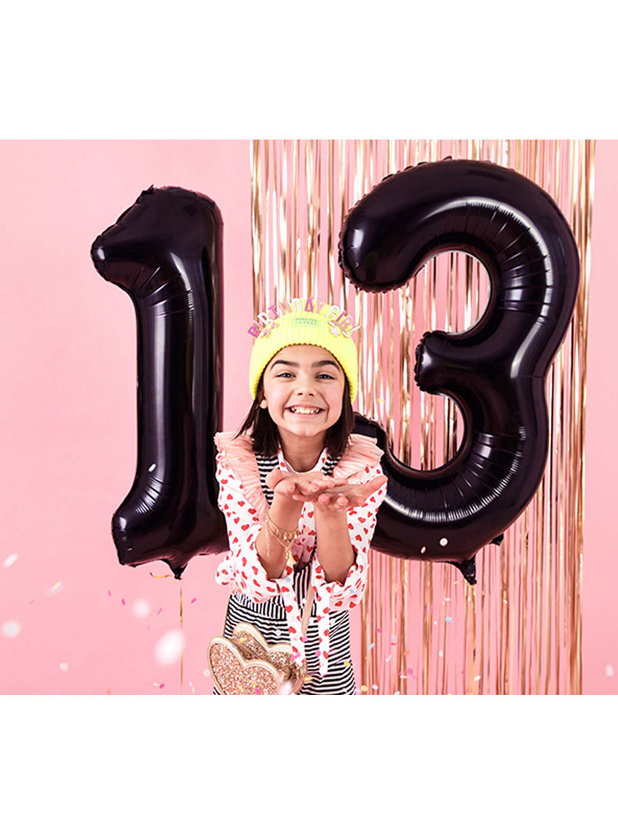 Birthday Girl Pink And White Party Headband — Lifestyle Image 2