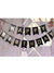 Image of Black and Gold Foil Happy Birthday Banner