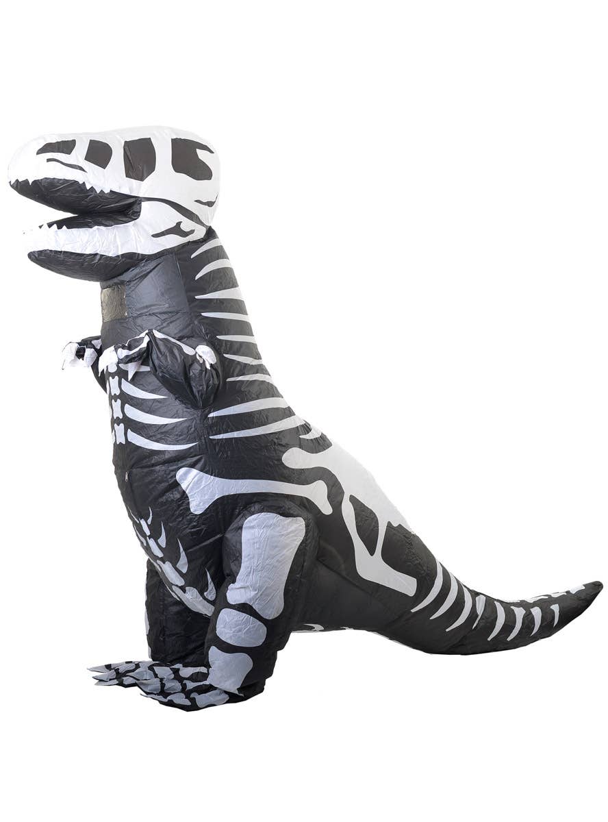 White Skeleton Inflatable Skeleton Dinosaur Adults Inflatable Costume
