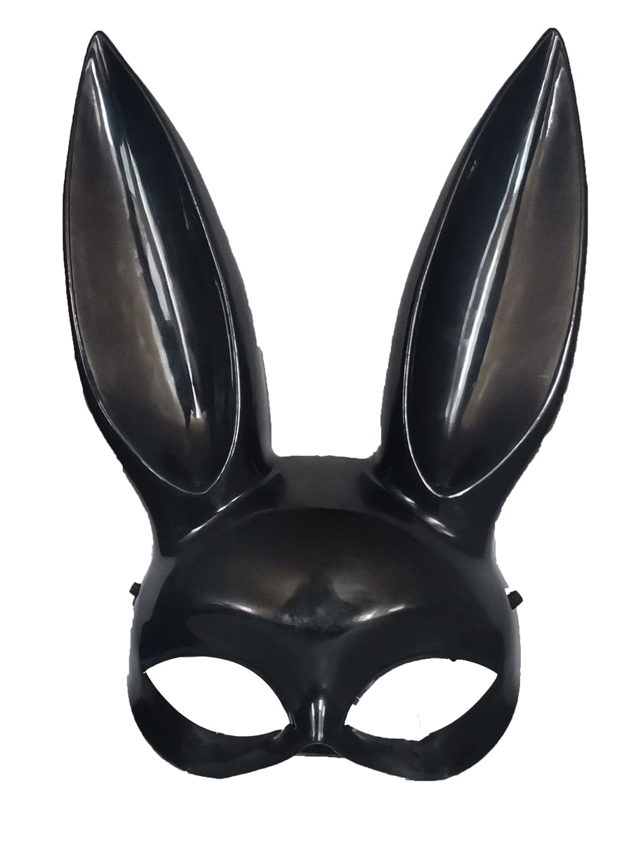 Cute Black Bunny Costume Mask