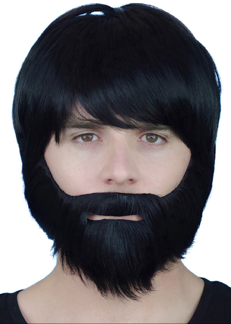 Black Full Beard Costume Accessory