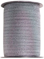 Image of Black Glitter 227m Long Flat Curling Ribbon