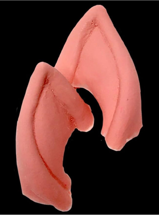 Black Label Latex Elf Ears Prosthetic - Alternative Image 1