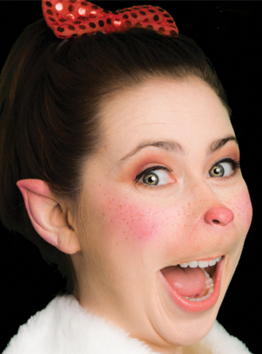 Black Label Latex Elf Nose Prosthetic - Alternative Image 2