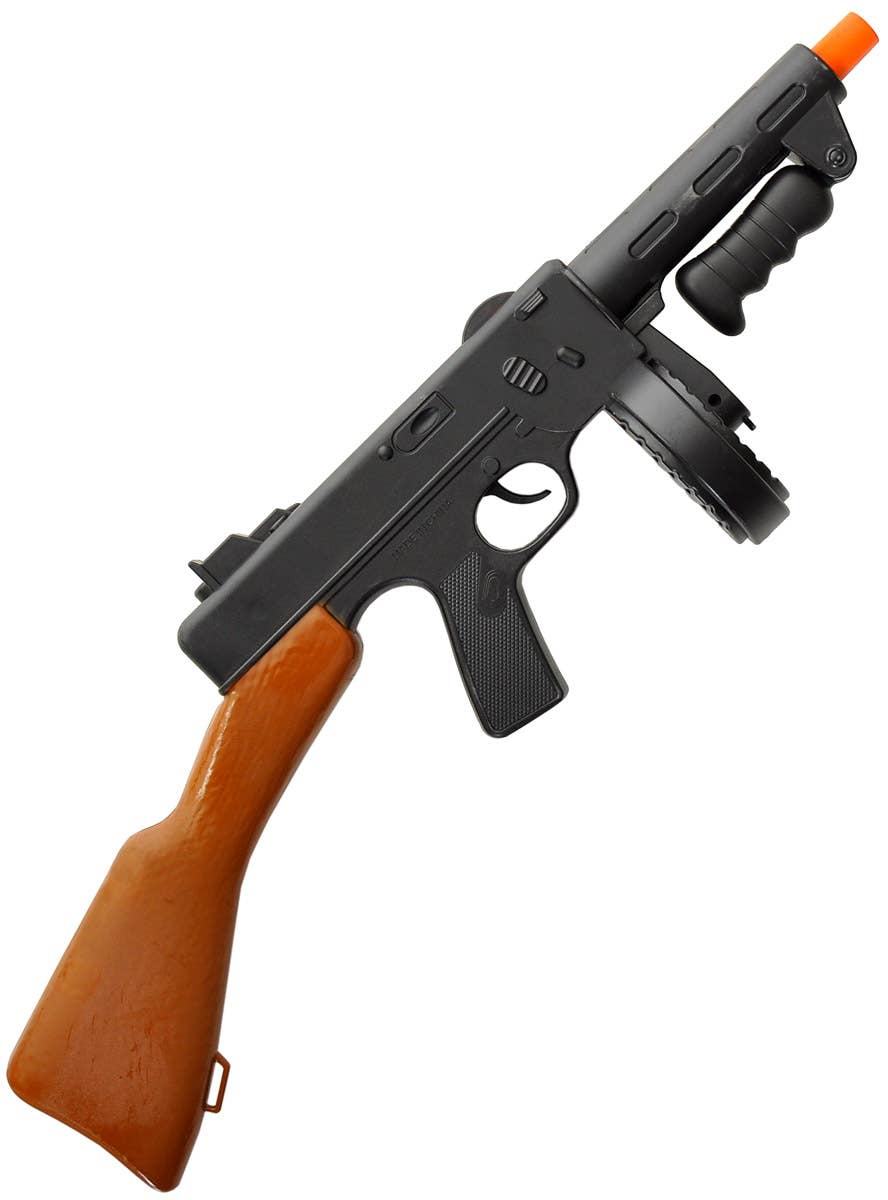 Image of 1920s Gangster Toy Tommy Gun Costume Weapon