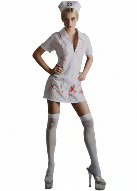 Killer Nurse Women's Halloween Costume - main image