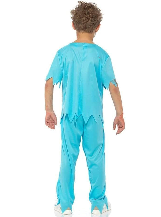 Zombie Surgeon Boys Halloween Costume - Back Image