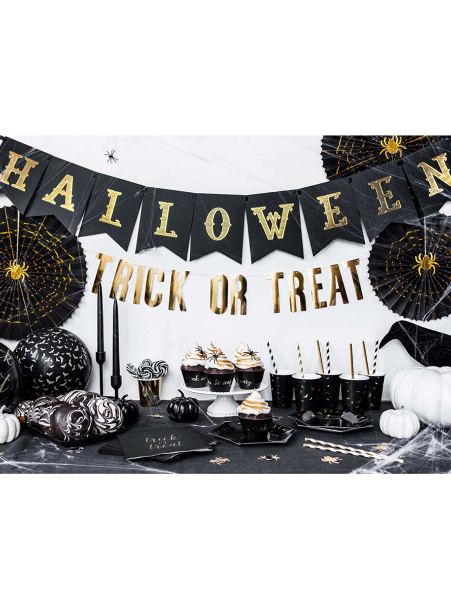 Bloody Party 250cm Long Black Halloween Party Banner — Lifestyle Image 1