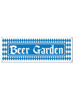 Image of Oktoberfest Beer Garden Banner Party Decoration - Main Image