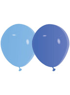Image of Blue Colours 20 Pack Small 12cm Latex Balloons