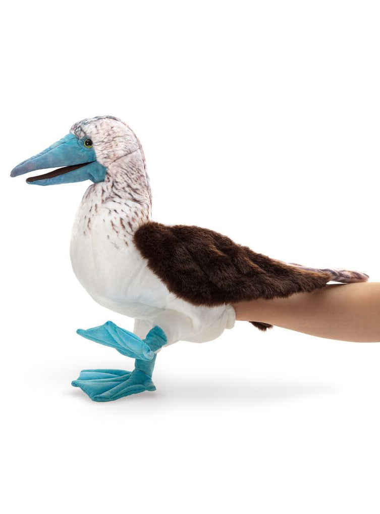 Blue Footed Booby Bird Hand Puppet - Alternate Image