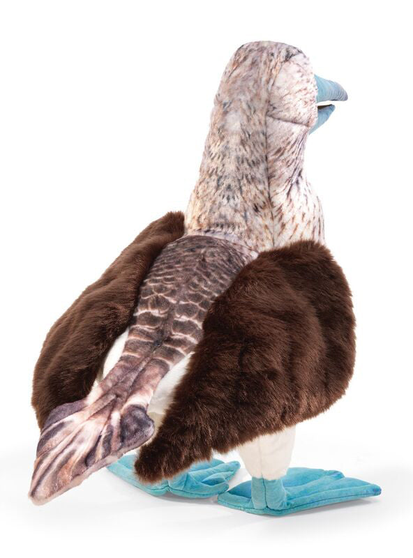 Blue Footed Booby Bird Hand Puppet - Back Image