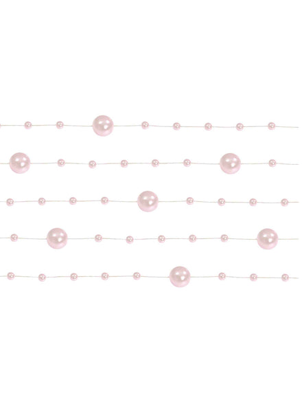 Blush And Gold Pearl 130cm Long Garland — Main Image