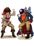 Image of Pirates Bonny Blade and Calico Jack Cut Outs Decoration - Main Image