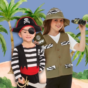 Image of kids wearing book week costumes