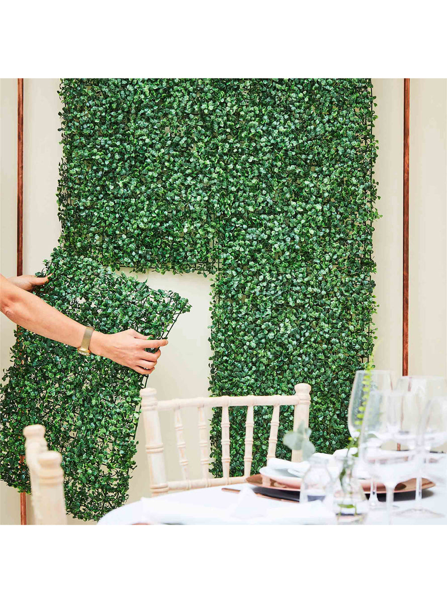 Botanical Wedding Artificial Foliage 40 x 60cm Tile Backdrop - Lifestyle Image