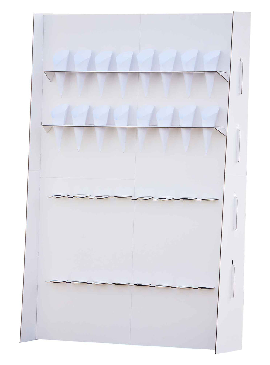 Botanical Wedding Canape Wall Grazing Stand - Main Image