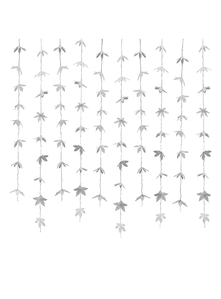 Botanical Wedding White Origami Flower 180cm Backdrop - Main Image
