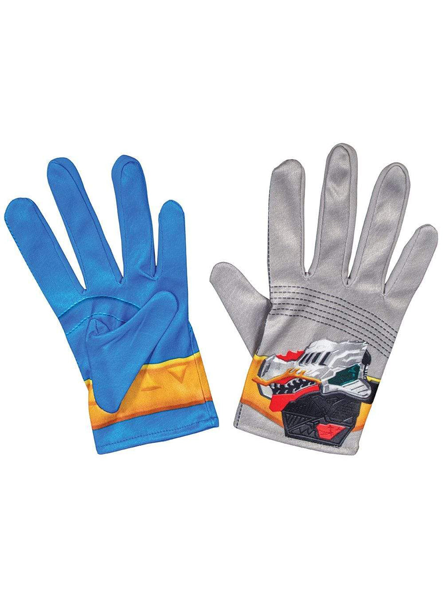Dino Fury Boys Blue Costume Gloves