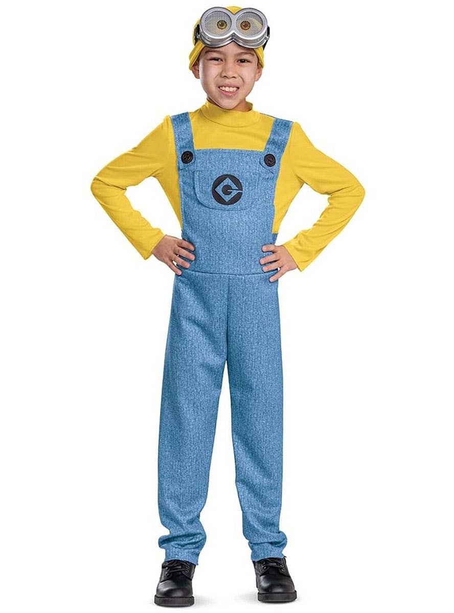 Image of Despicable Me Boy's Licensed Minion Costume - Front View