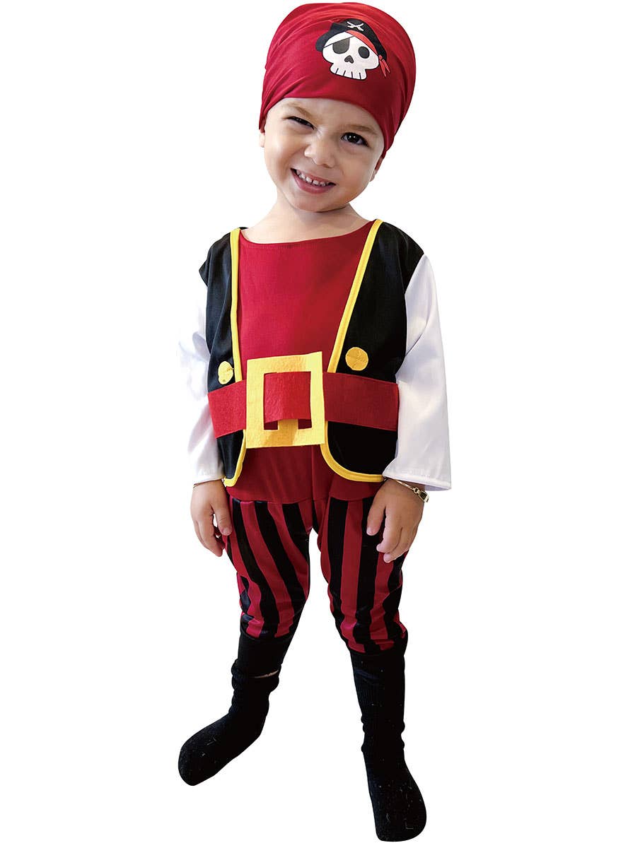 Image of Pirate Cutie Toddler Boys Dress Up Costume - Main Image