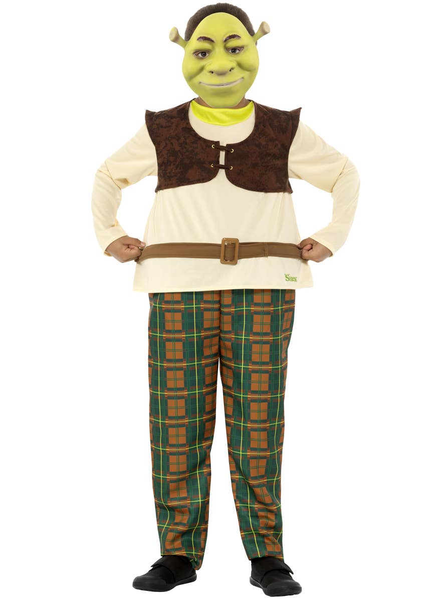 Shrek Week Boys Classic Shrek Costume | Heaven Costumes