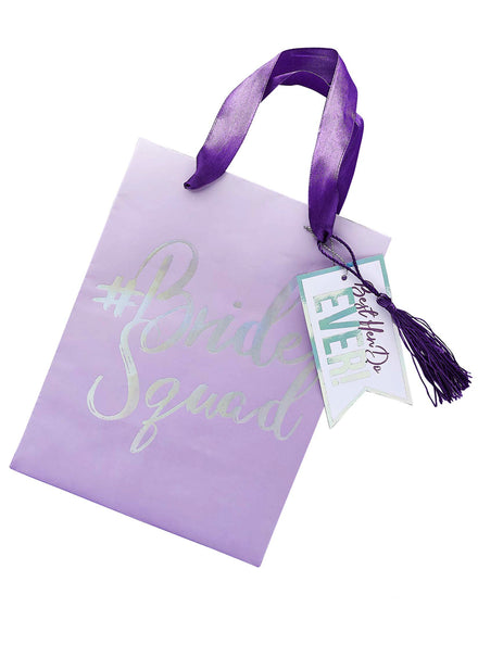 Bride Squad 5 Pack Hens Night Party Favour Bags — Main Image