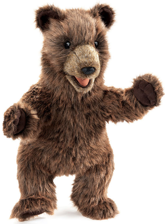 Brown Bear Cub Puppet - Main Image