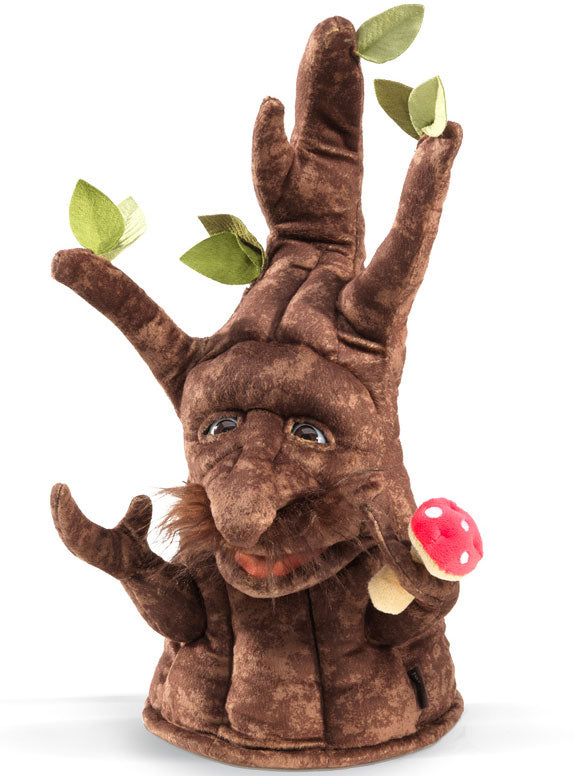 Brown Enchanted Tree Hand Puppet - Main Image