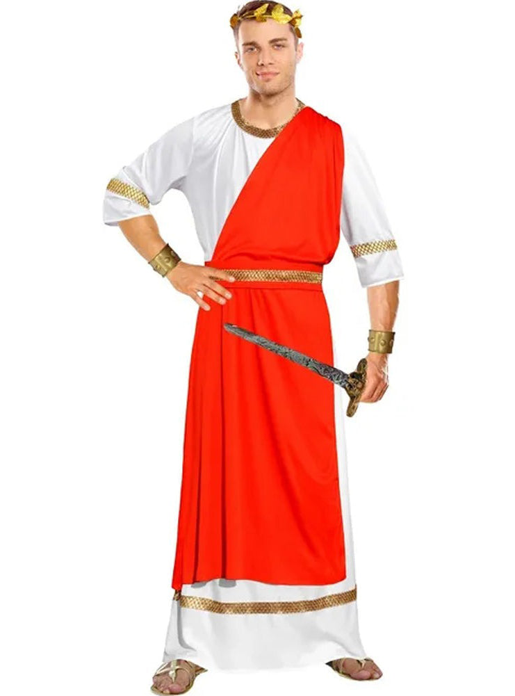 Caesar Plus Size Mens Ancient Roman Costume - Main Image