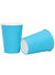 Image of Caribbean Blue 20 Pack Paper Cups