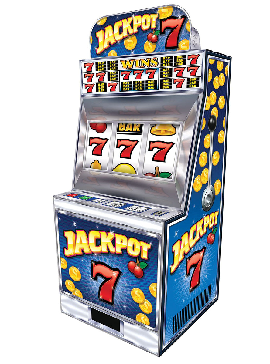 Casino Party 152cm 3D Slot Machine Party Prop — Main Image