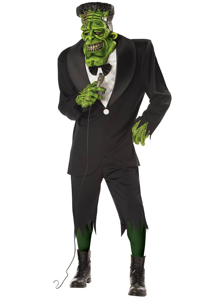 Men's Deluxe Big Frank Frankenstein Halloween Costume Front Image