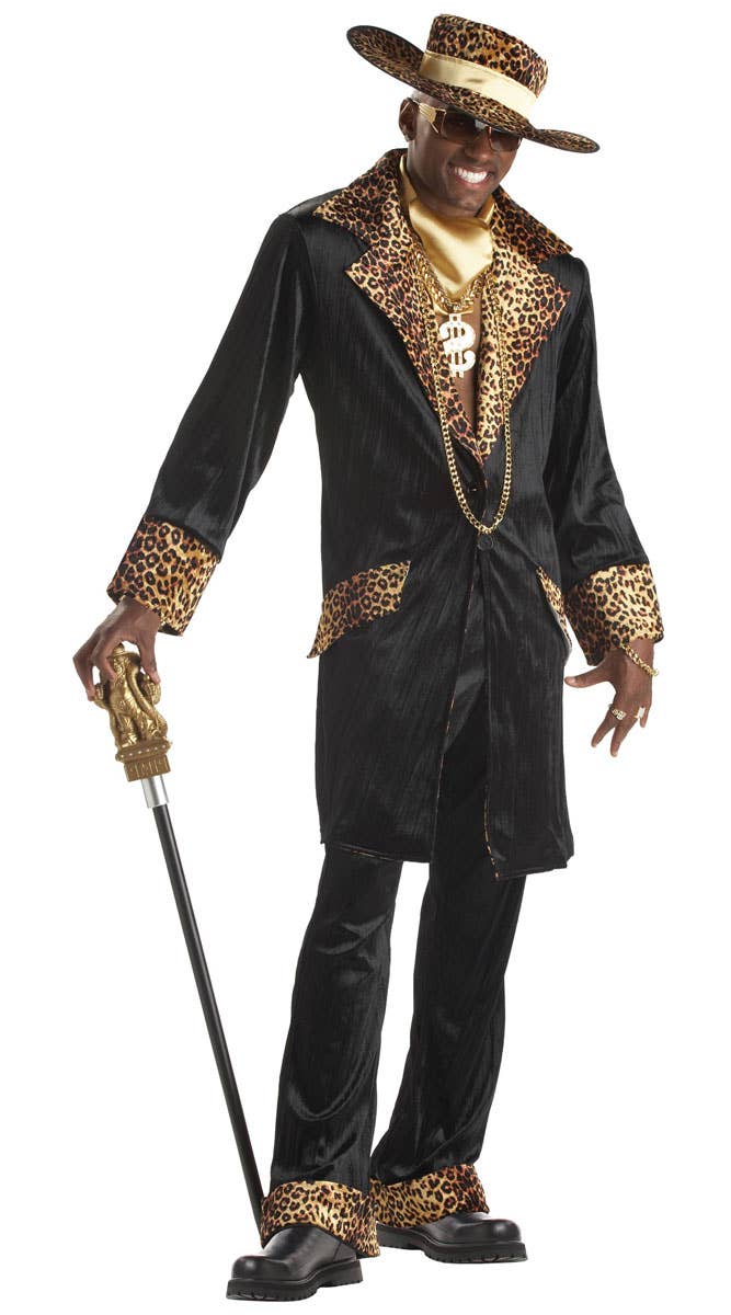 Men's Pimp Mac Daddy Fancy Dress Costume