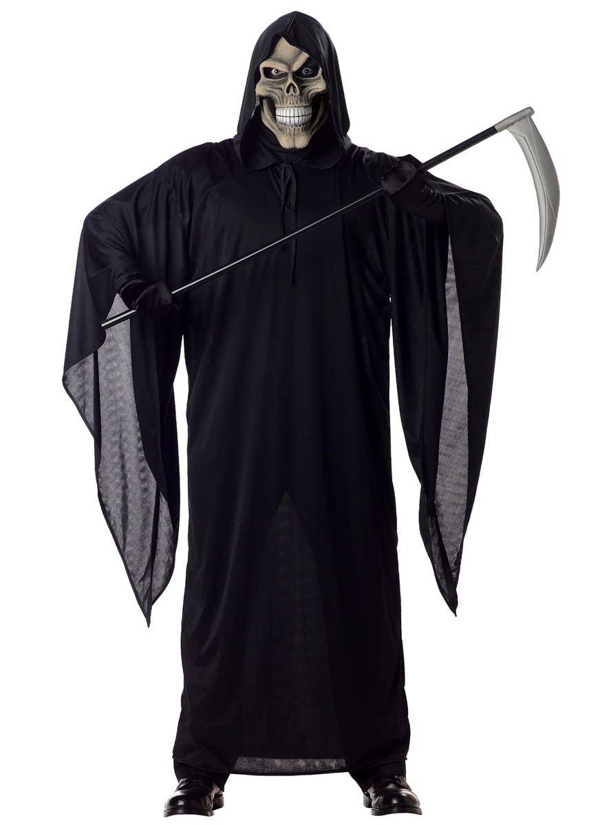Halloween Grim Reaper Men's Fancy Dress Costume Main Image