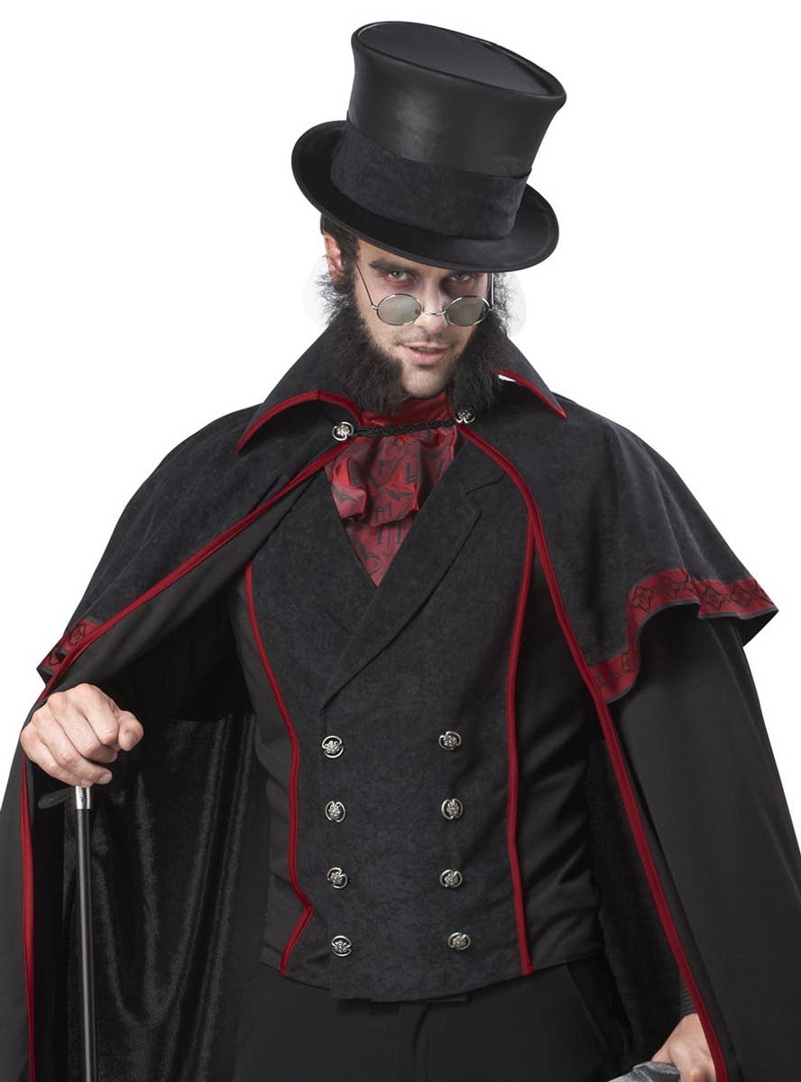 Mens Victorian Slasher Halloween Costume - Main Image