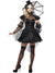 Women's Deluxe Sexy Victorian Doll Halloween Costume Front View