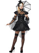 Women's Deluxe Sexy Victorian Doll Halloween Costume Front View