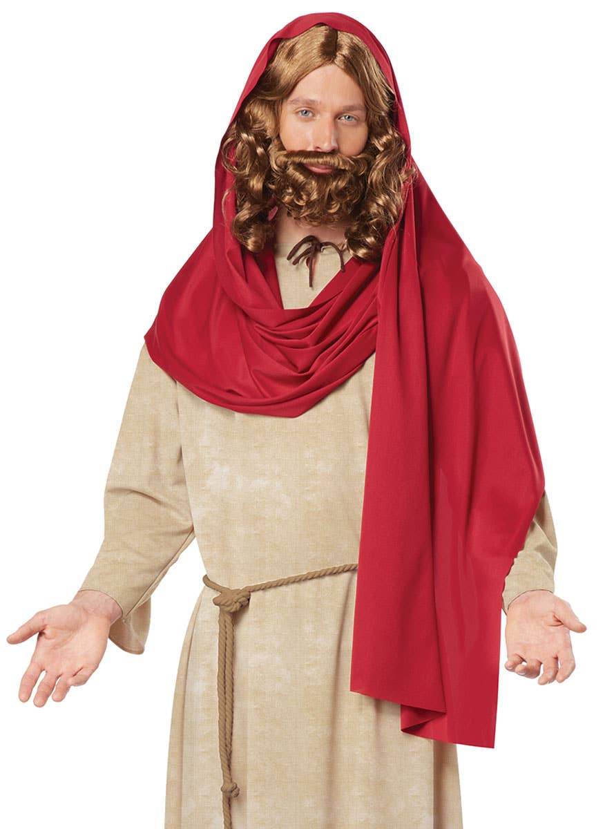 Men's Religious Jesus Bible Fancy Dress Costume Close Image
