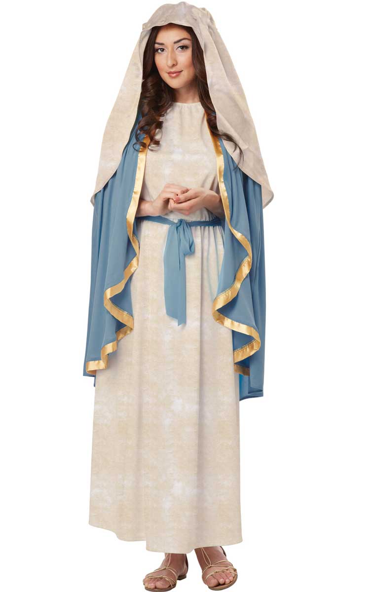 Women's Virgin Mary Nativity Scene Christmas Outfit