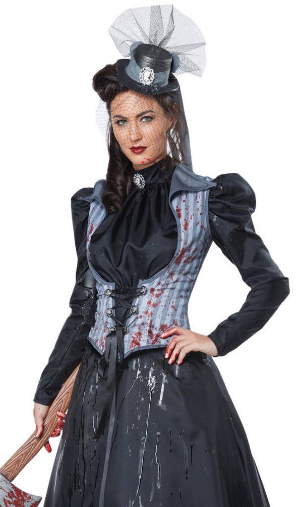 Lizzie Borden Halloween Costume Womens Axe Murderer Costume Lizzie Borden Halloween Costume Womens Axe Murderer Costume