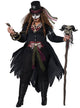 Plus Size Women's Voodoo Magic Halloween Costume - Front Image