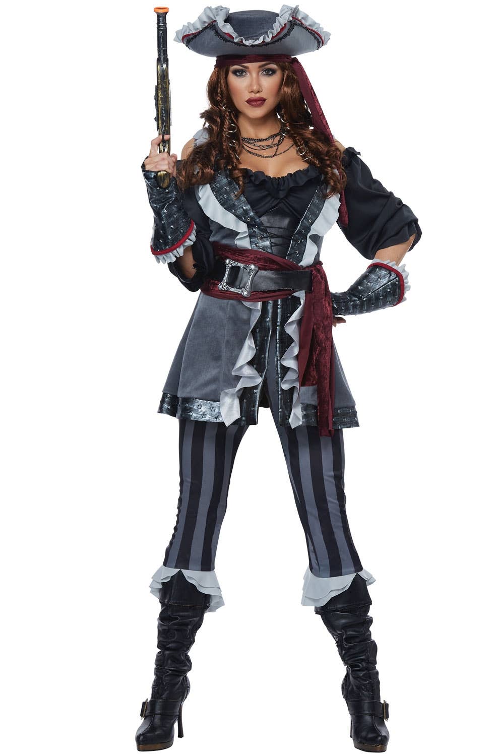 Captain Blackheart Women's Sexy Pirate Costume Main Image
