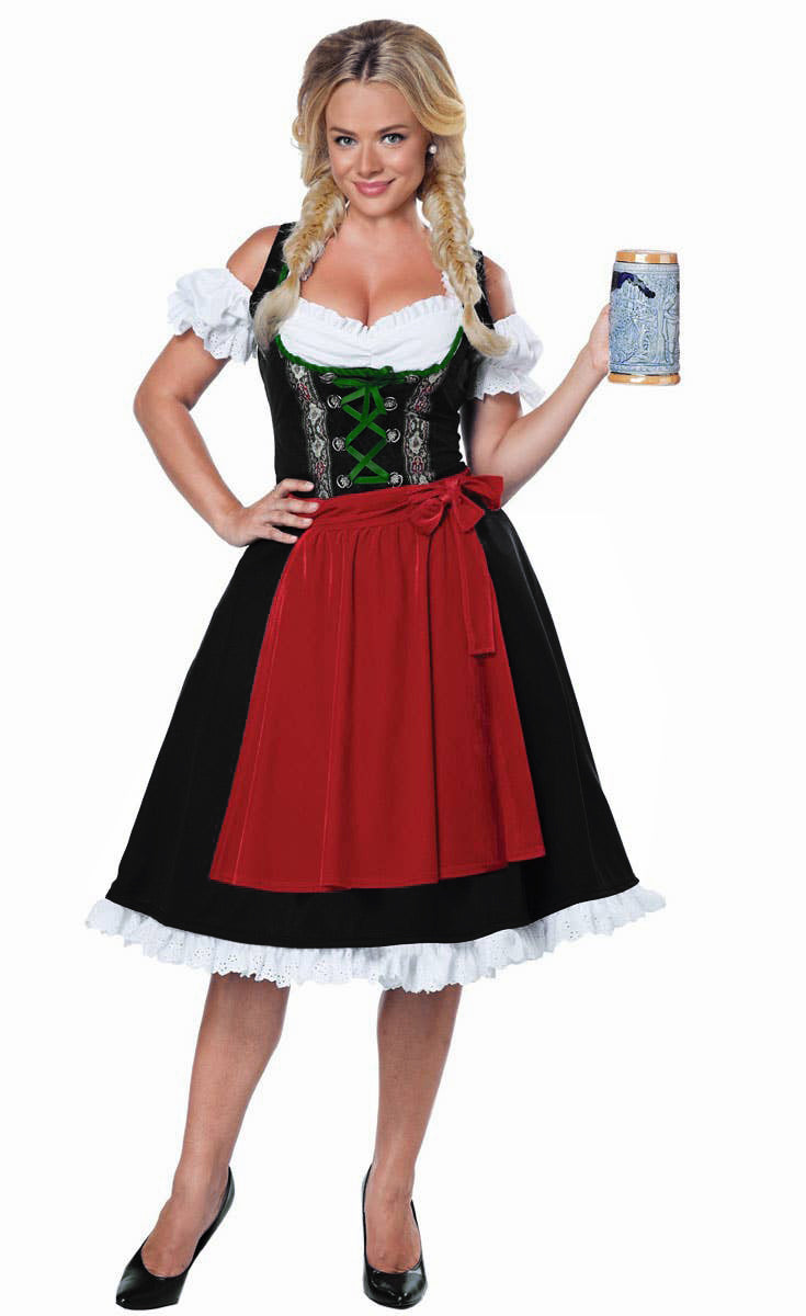 German Fraulein Oktoberfest Costume Womens Beer Girl Costume