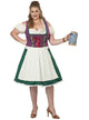 Plus Size Women's Oktoberfest Bavarian Beer Maid Costume - Main Image