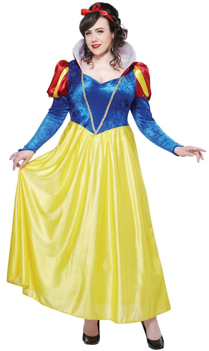 Classic Snow White Plus Size Women's Book Week Costume